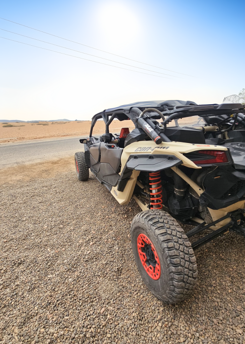 buggy marrakech palmeraie désert d'agafay lac lalla takerkoust maroc excursion